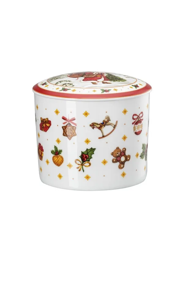hutschenreuther-happy-wintertime-dose-mittel-porzellandose-13-cm-bunt image 1