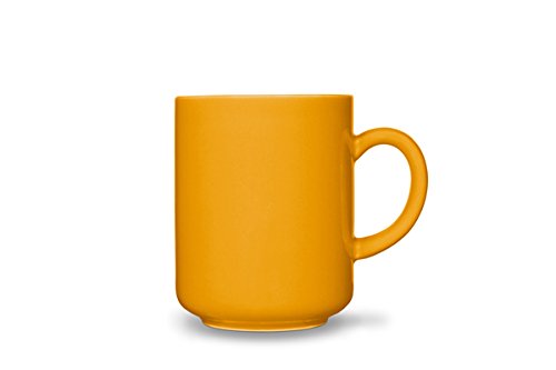 friesland-happymix-becher-0-4l-safrangelb-4er-set-porzellan image 4