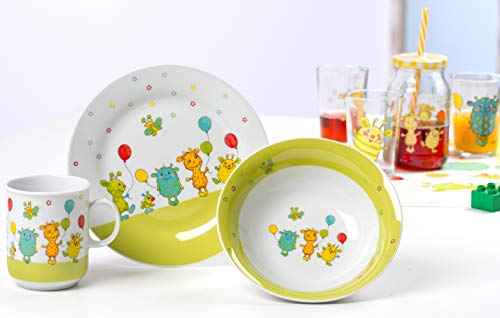 ritzenhoff-breker-kindergeschirr-set-monsterchen-3-teilig-porzellan image 4