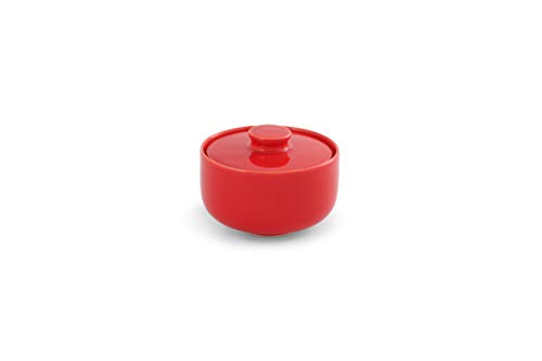 friesland-happymix-zuckerdose-0-25l-rot-steingut image 2