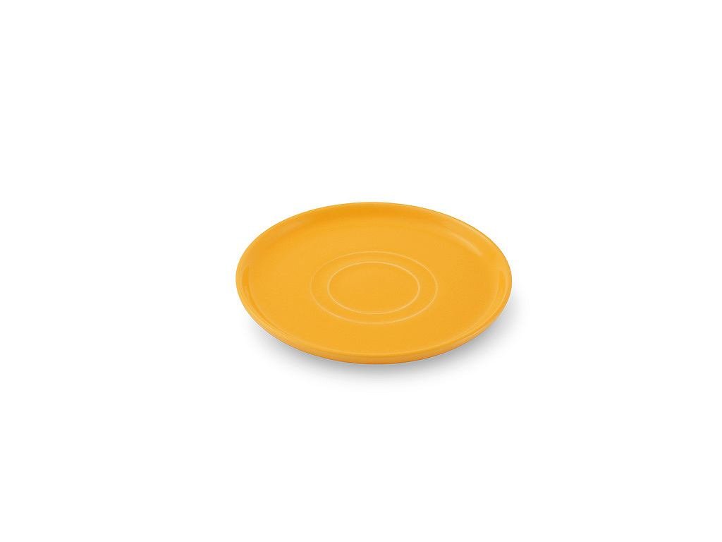 friesland-happymix-untertasse-15-cm-safrangelb image 1