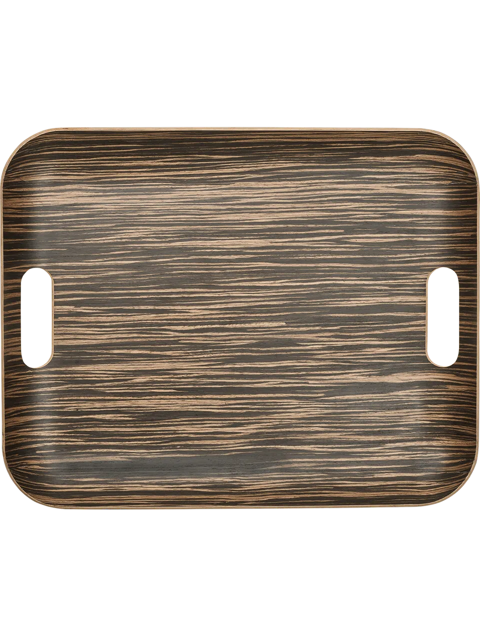 asa-selection-holztablett-rechteckig-ebony-mit-griffen image 1