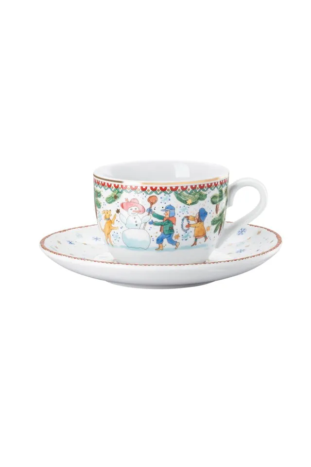 hutschenreuther-weihnachtsspiele-cappuccinotasse-2-tlg-0-22l-motiv image 1