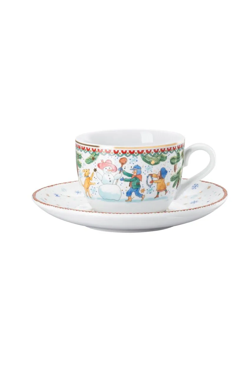 hutschenreuther-weihnachtsspiele-cappuccinotasse-2-tlg-0-22l-motiv image 1