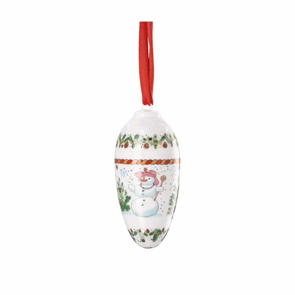 hutschenreuther-sammeledition-weihnachten-zapfen-8-5-cm-weihnachtsspiele image 1