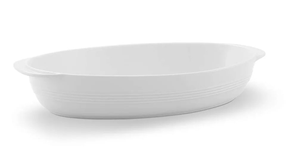 friesland-jeverland-auflaufschale-33-cm-wei-porzellan-eckig image 1