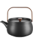 asa-selection-teekanne-black-porzellan-holzgriff-filter image 2