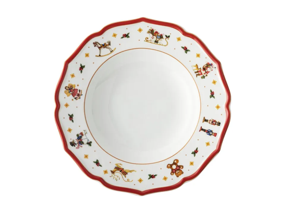 hutschenreuther-happy-wintertime-teller-tief-23-cm-porzellan image 1