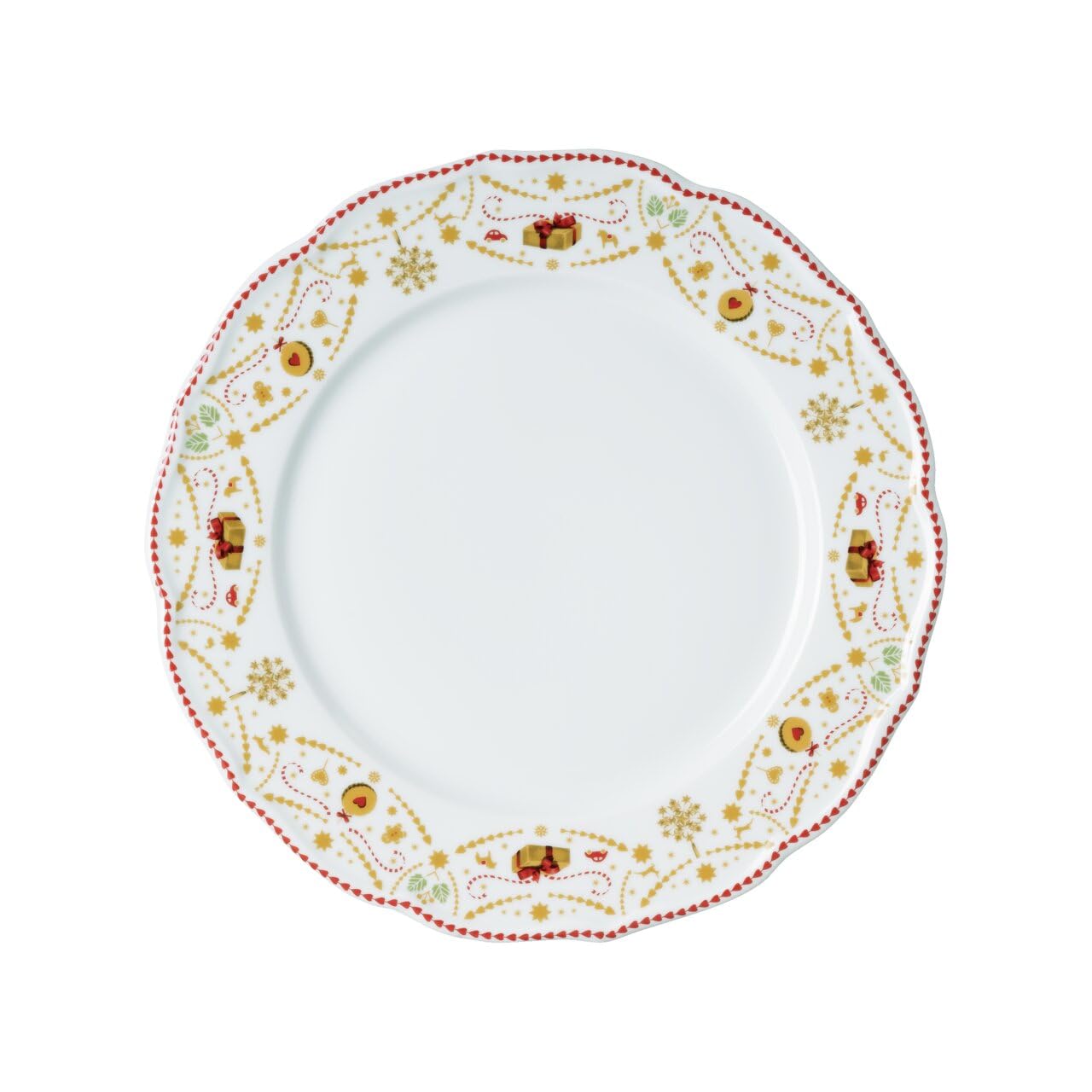 hutschenreuther-christmas-love-teller-flach-27-cm-rot-porzellan image 2