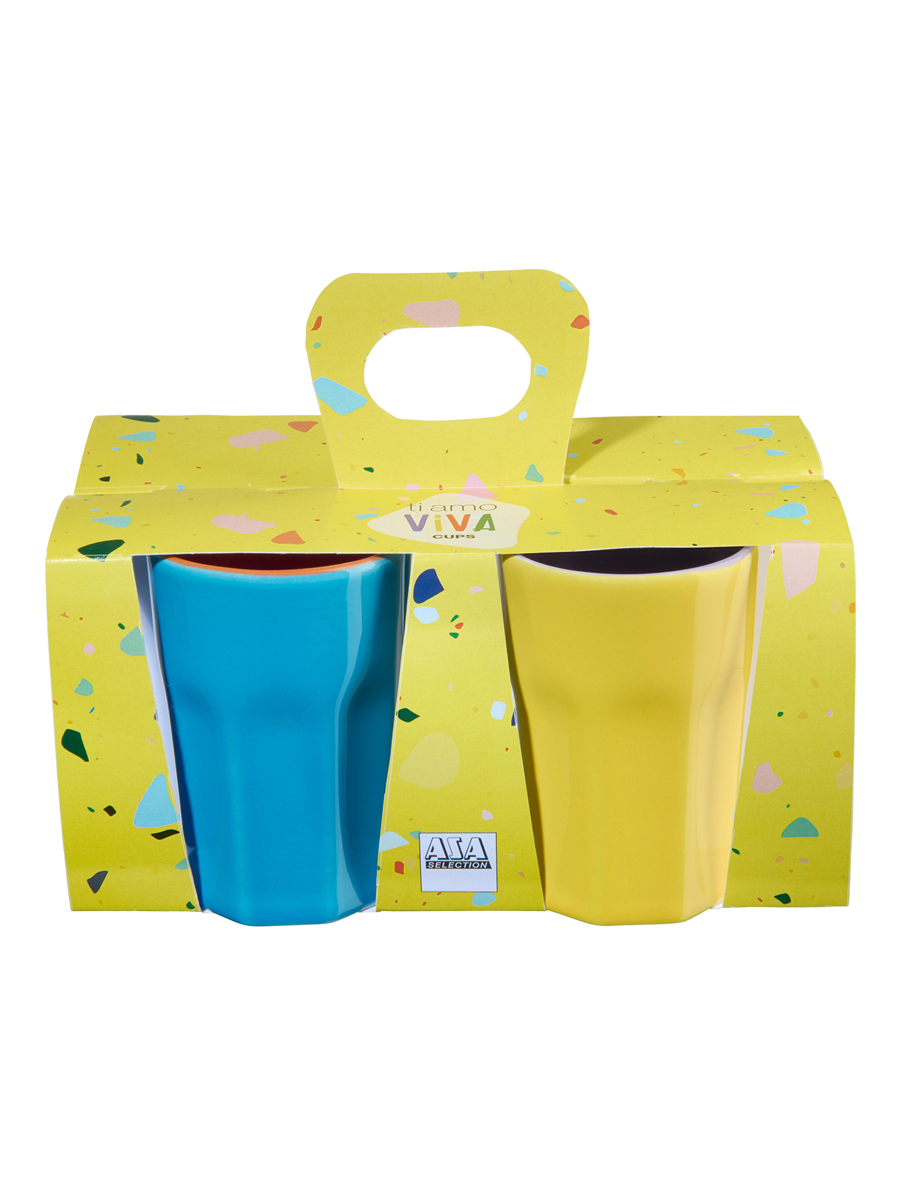 asa-selection-viva-becher-4er-set-bicolor image 1