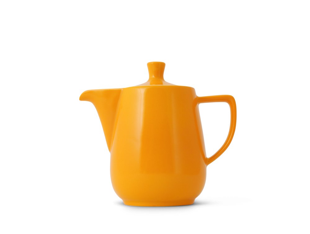 friesland-happymix-kaffeekanne-0-6l-safrangelb-porzellan image 2