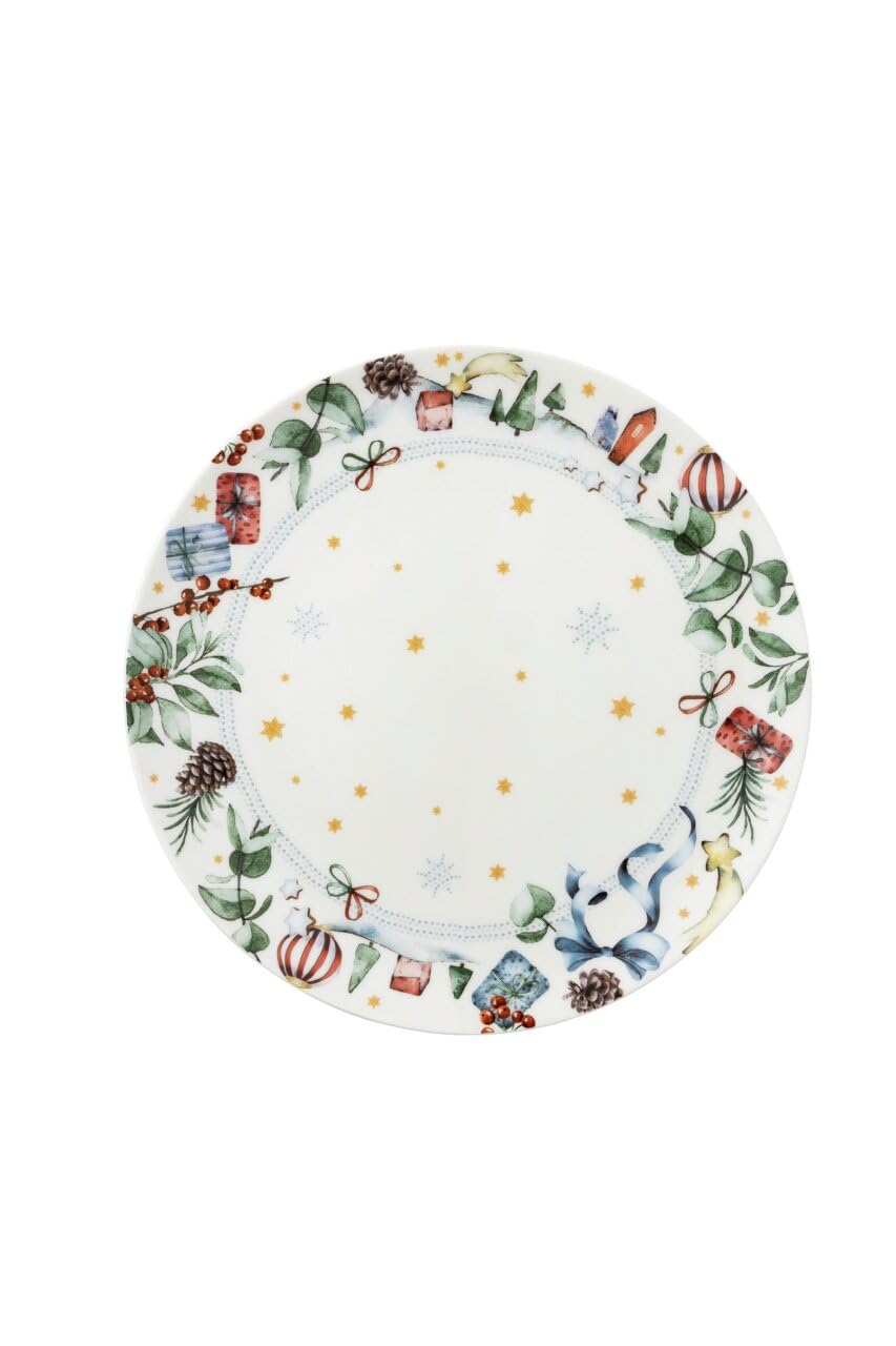 hutschenreuther-weihnachtslieder-pl-tzchenteller-28cm-porzellan image 1