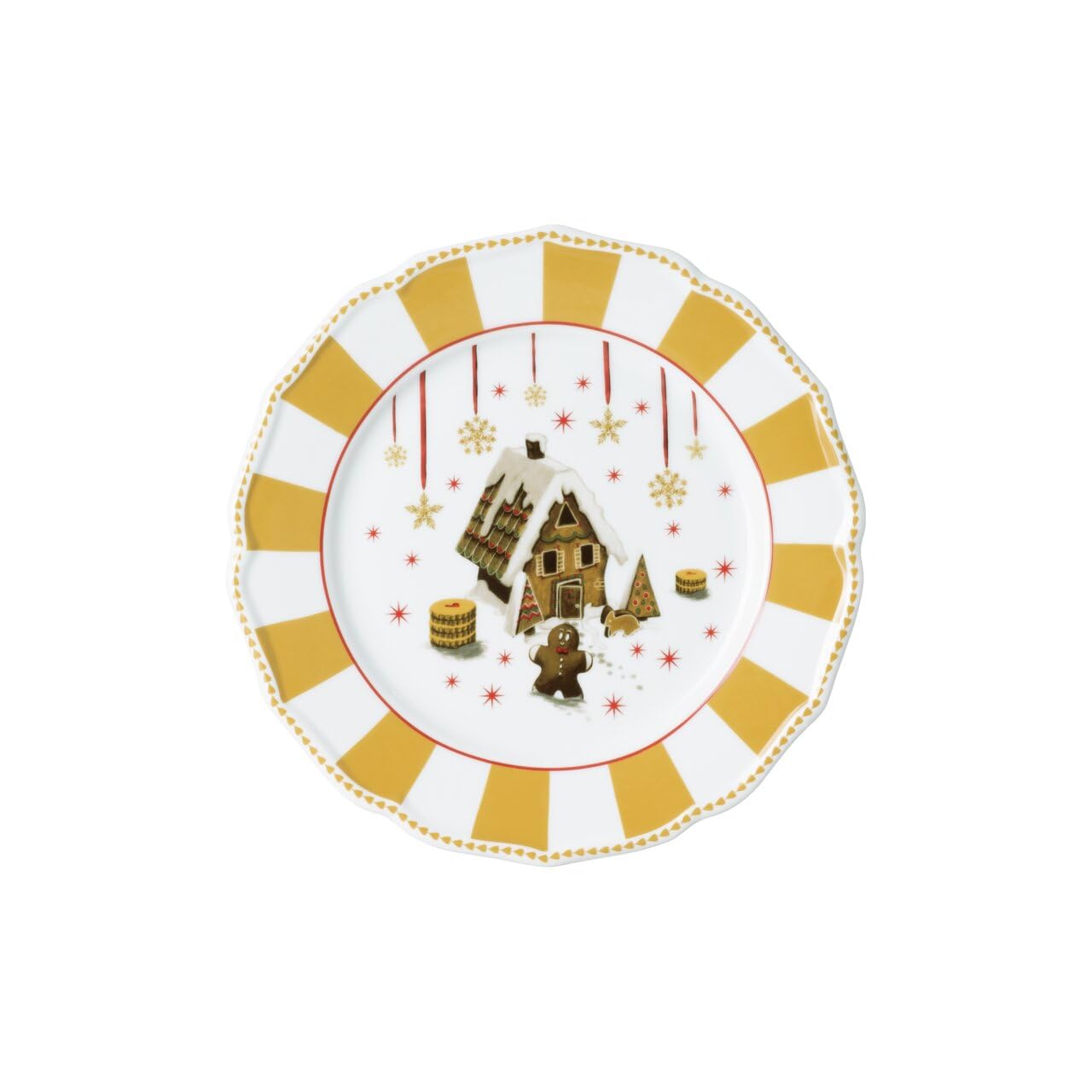hutschenreuther-christmas-love-teller-flach-22-cm-beige-porzellan image 2