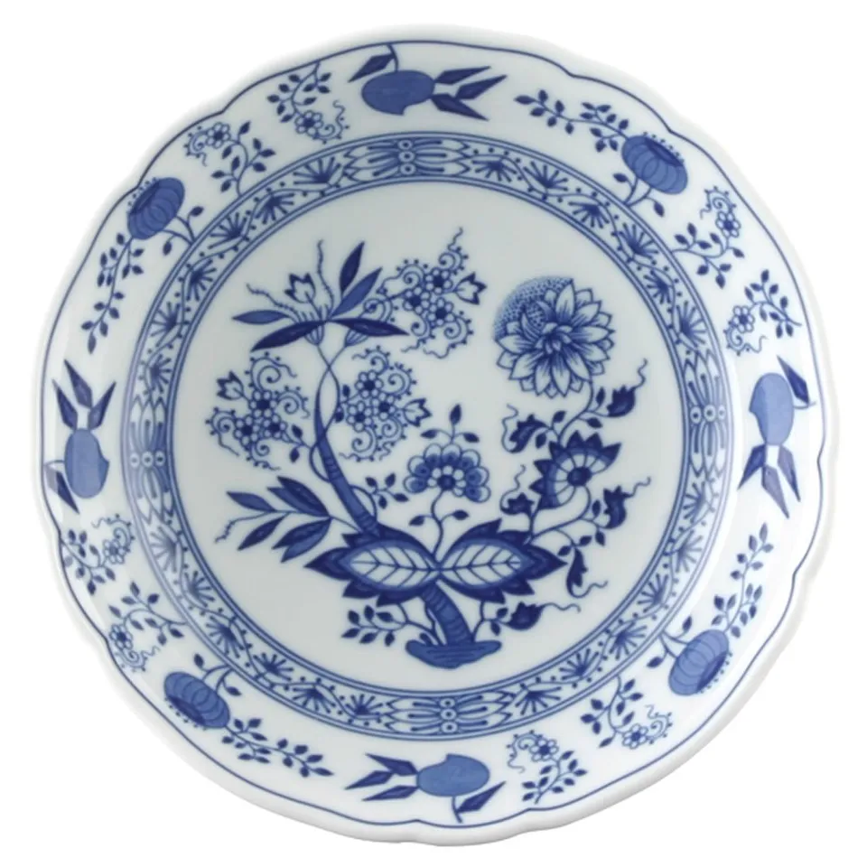 hutschenreuther-blau-zwiebelmuster-salatteller-19-cm-tief-blau image 1