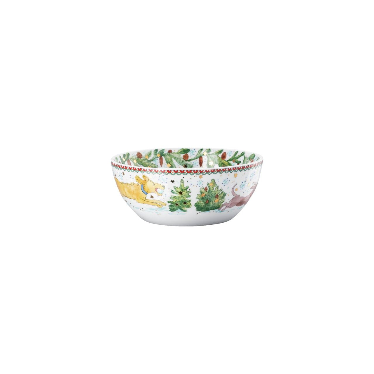 hutschenreuther-weihnachtsspiele-m-slischale-15-cm-0-5-l-rot-beige image 4