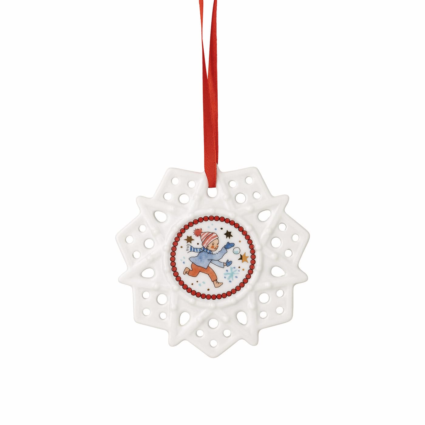 hutschenreuther-weihnachtsspiele-schmuckstern-junge-7-5-cm image 1