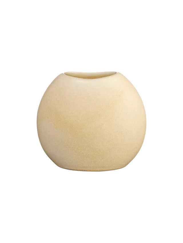 asa-selection-vase-peanut-beige-porzellan-16-cm image 1