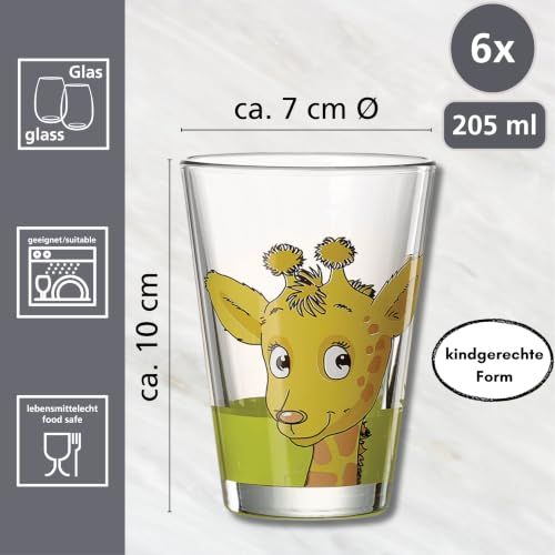 ritzenhoff-breker-afrikatiere-kindergl-ser-6tlg-205-ml image 6