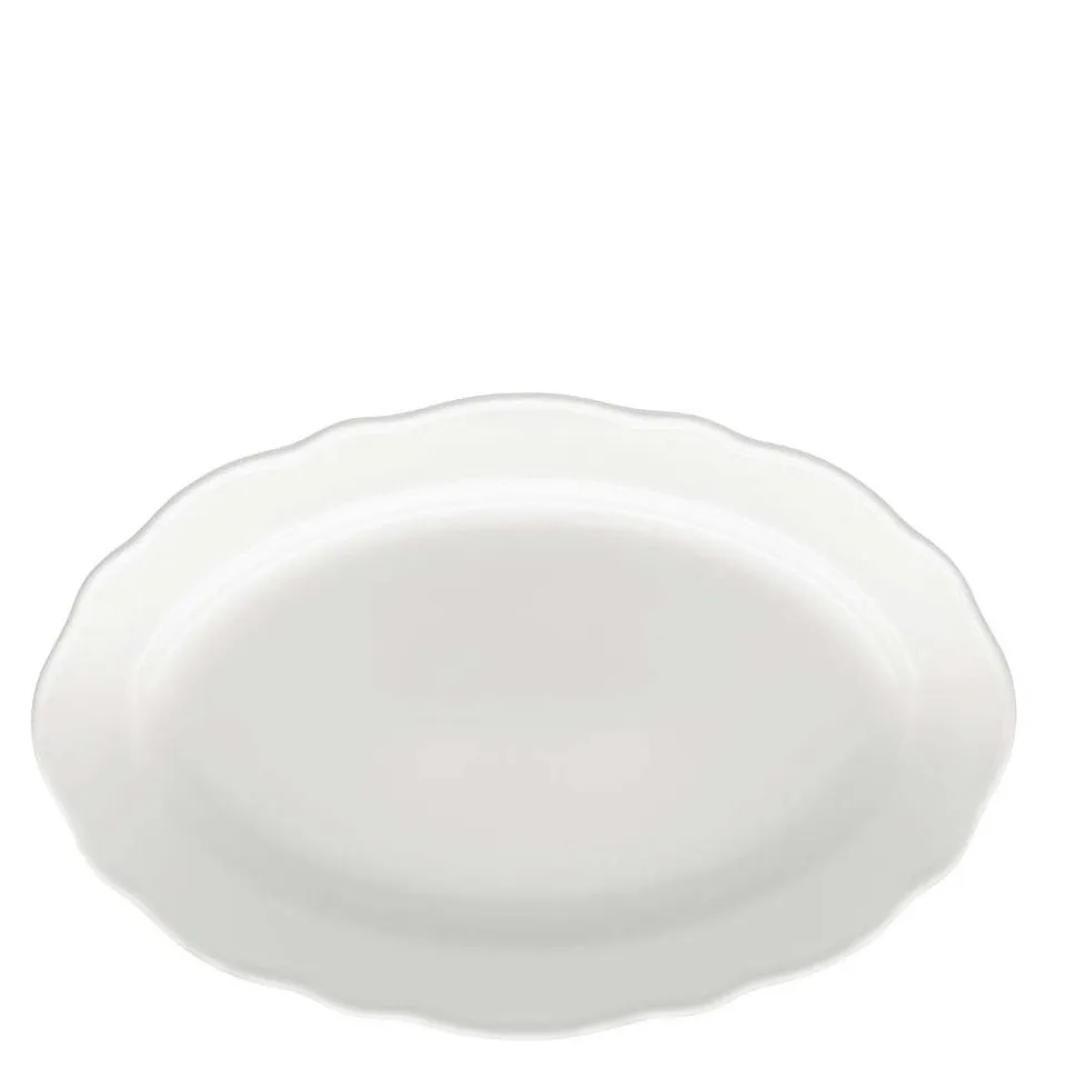hutschenreuther-maria-theresia-platte-35-cm-oval-wei-porzellan image 1