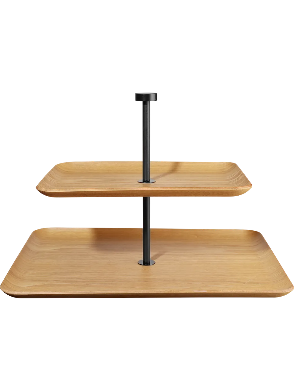 asa-selection-homeware-etagere-2-stufig-rechteckig-weidenholz image 1