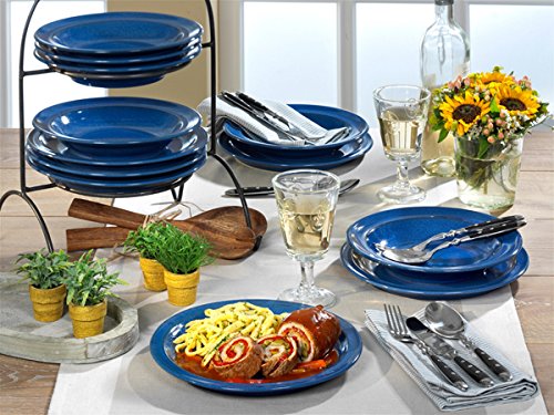 friesland-ammerland-blue-tafel-service-12tlg-steingut image 2