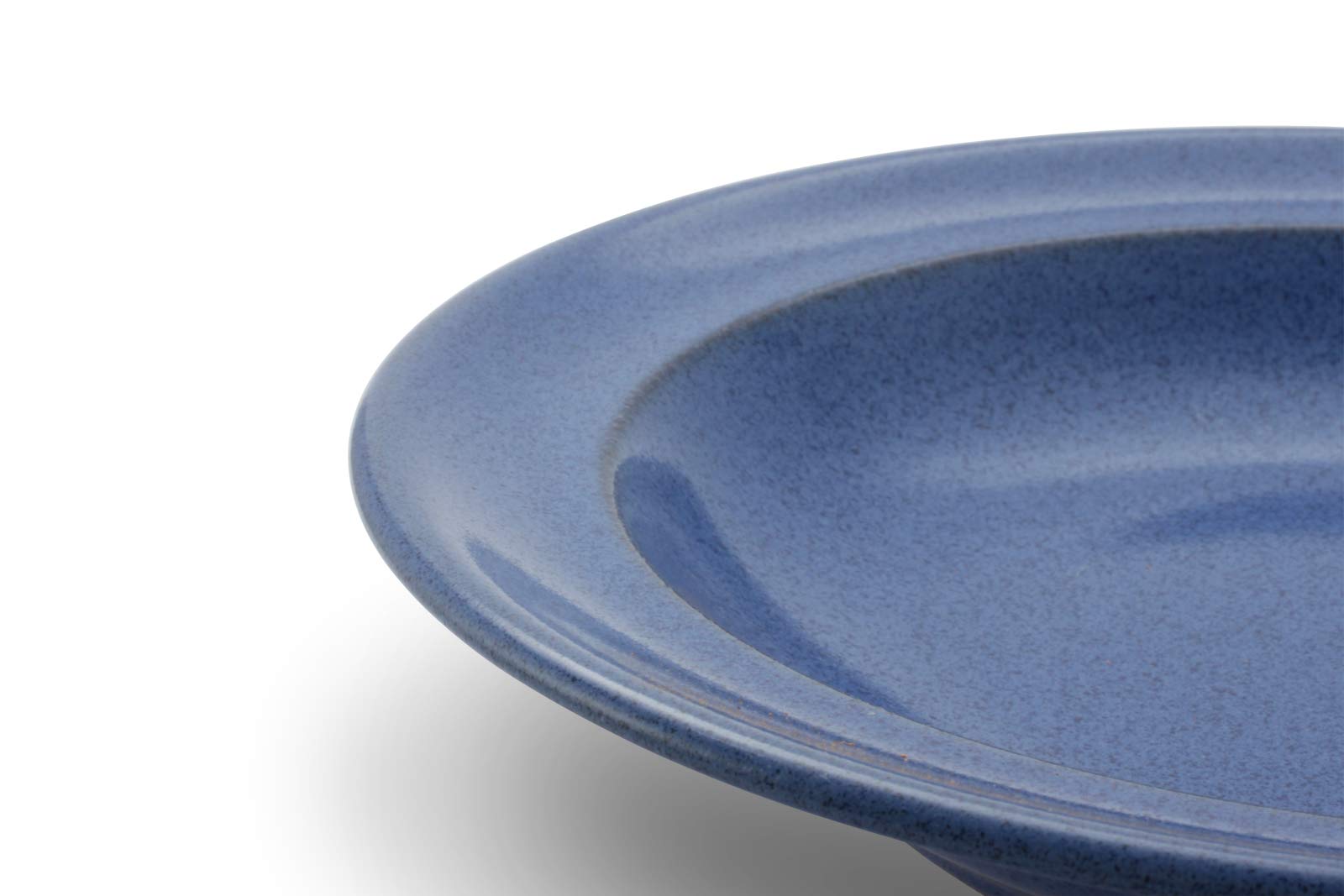 friesland-ammerland-suppenteller-22cm-blue-steingut-mit-fahne image 2