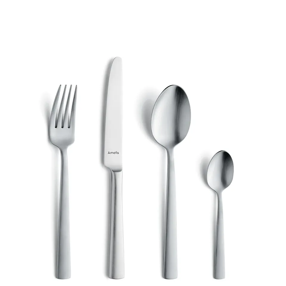 amefa-ventura-besteck-set-24-tlg-6-pers-edelstahl-matt image 1