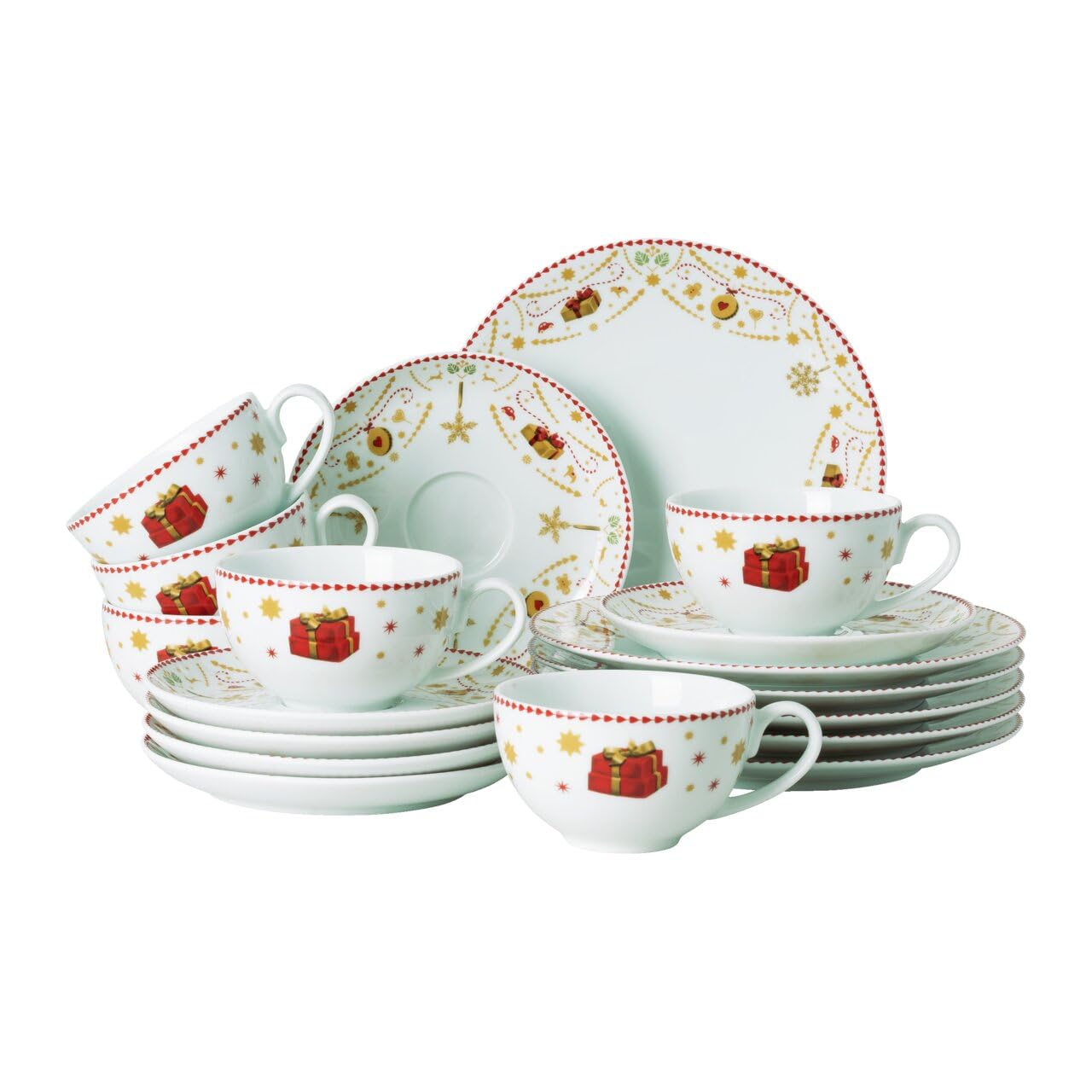 hutschenreuther-christmas-love-kaffeeset-18-teilig-porzellan-f-r-6-personen image 2