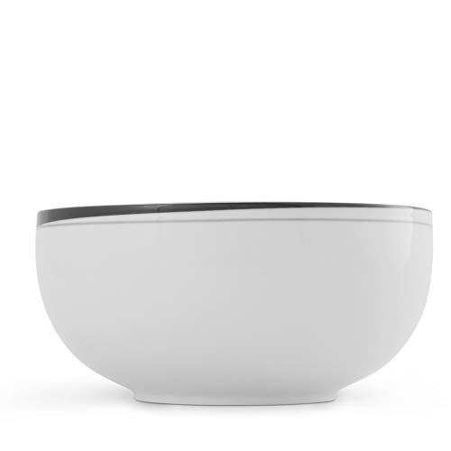 friesland-la-belle-sch-ssel-19cm-black-white-porzellan image 2