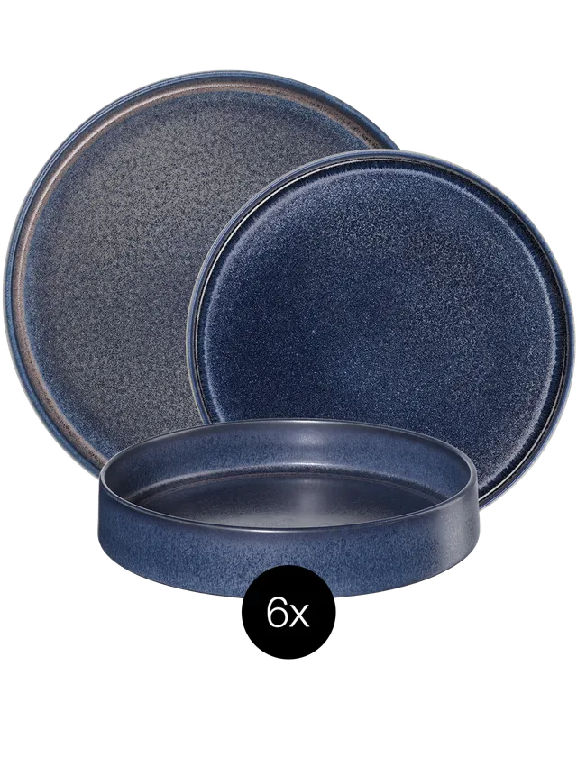 asa-selection-formart-dinner-set-carbon-geschirrset-18-tlg image 1