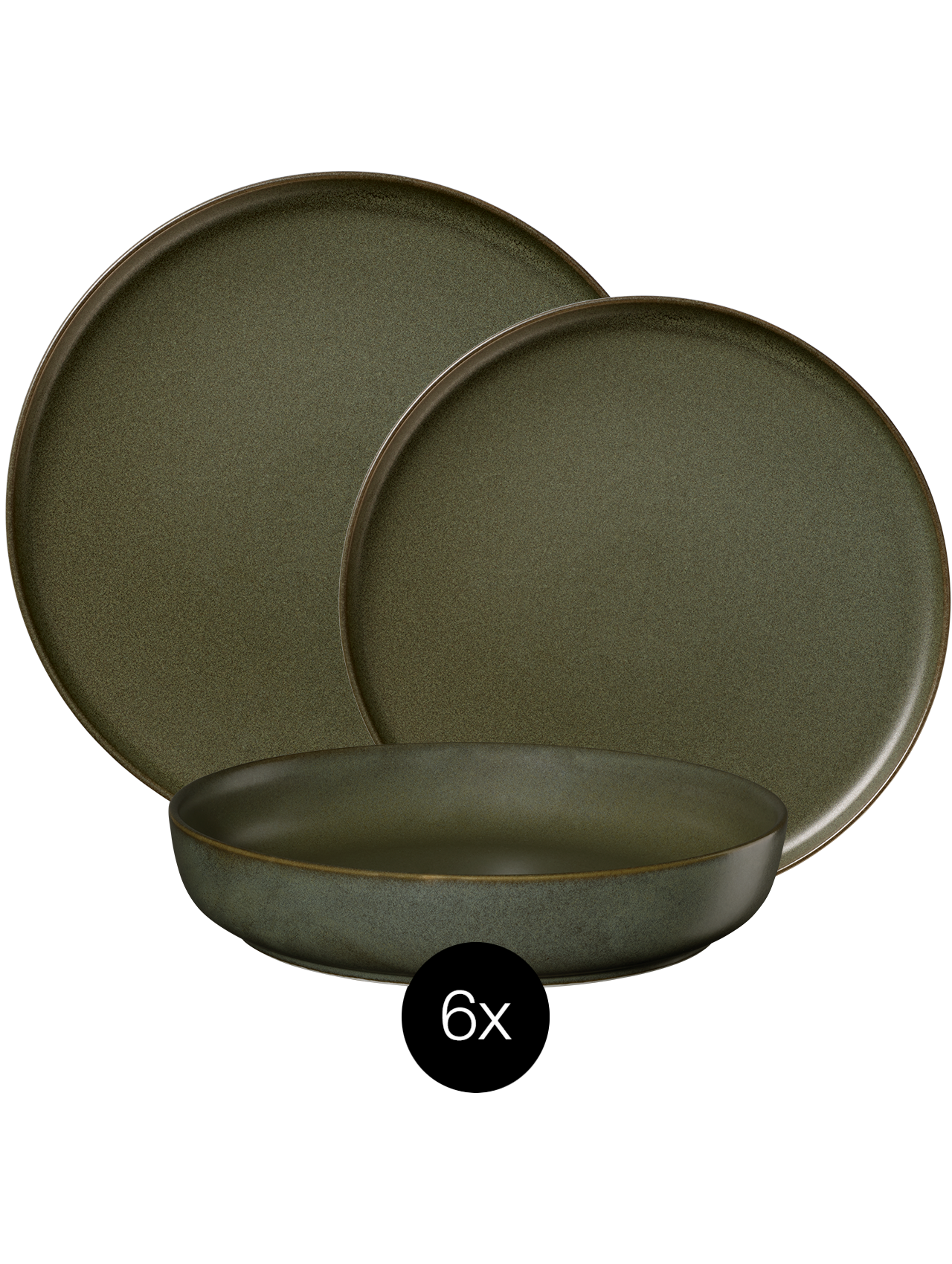 asa-selection-coppa-nori-starterset-18-tlg-teller-schwarz image 1