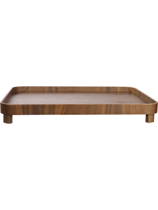 asa-selection-tablett-auf-fu-45-5-cm-walnuss-serviertablett image 1