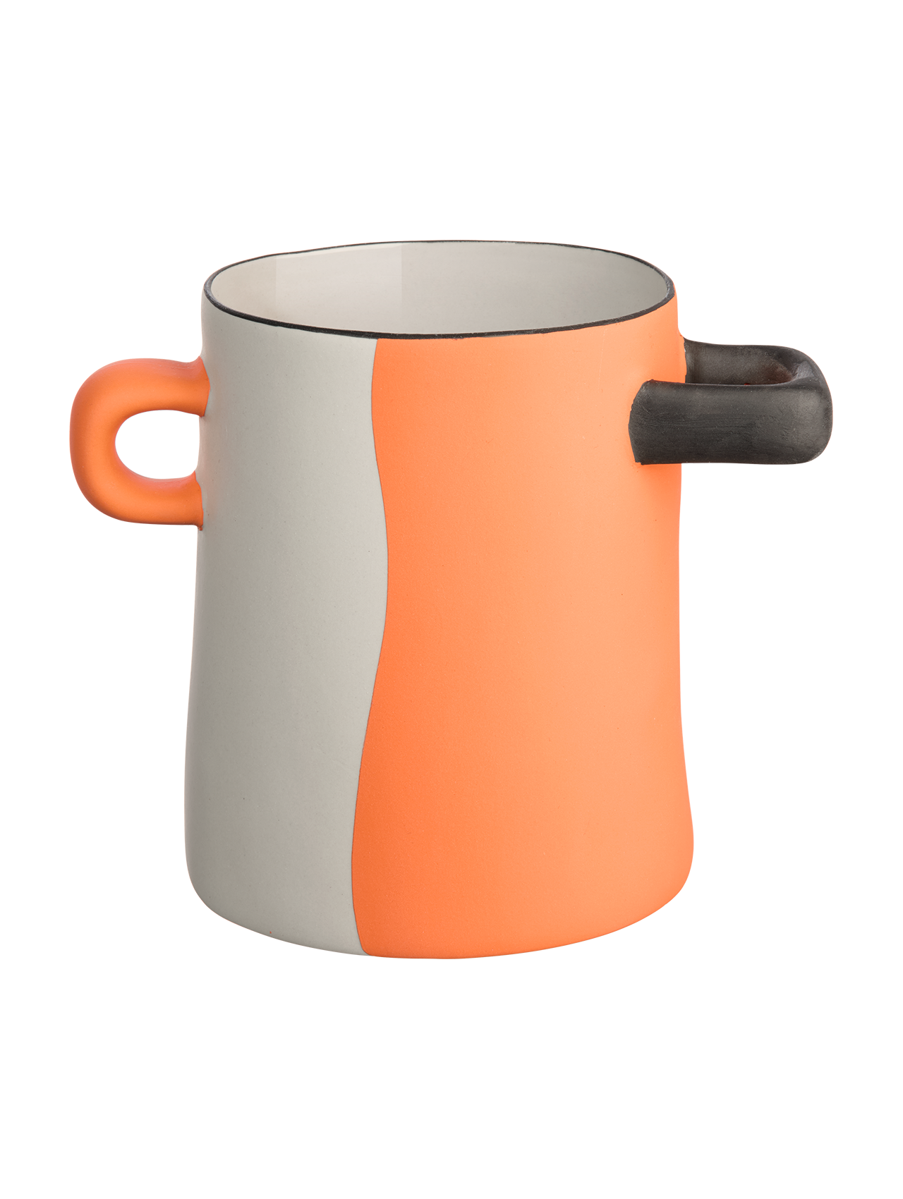 asa-selection-vases-vase-orange-geteilt-blumenvase-handarbeit-15-5-cm image 1