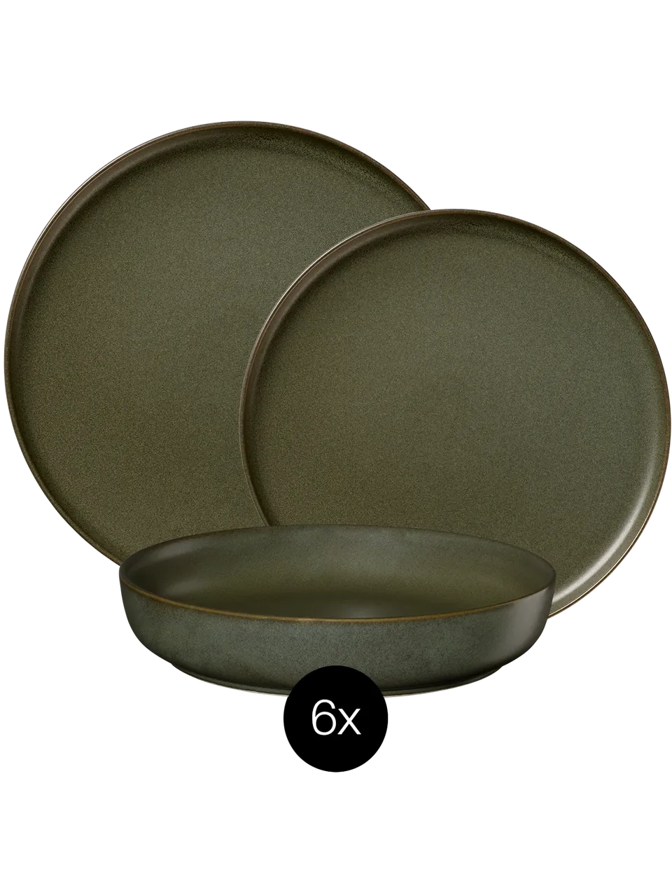 asa-selection-coppa-nori-starterset-18-tlg-teller-schwarz image 1