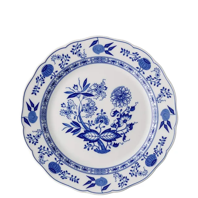 hutschenreuther-blau-zwiebelmuster-speiseteller-27cm image 1