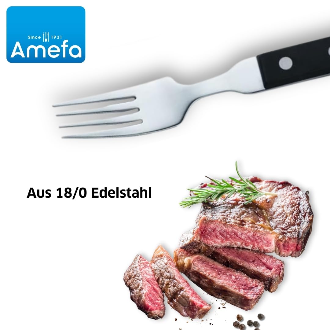 amefa-pizza-7000-gabel-set-6-tlg-edelstahl-holzgriff image 2