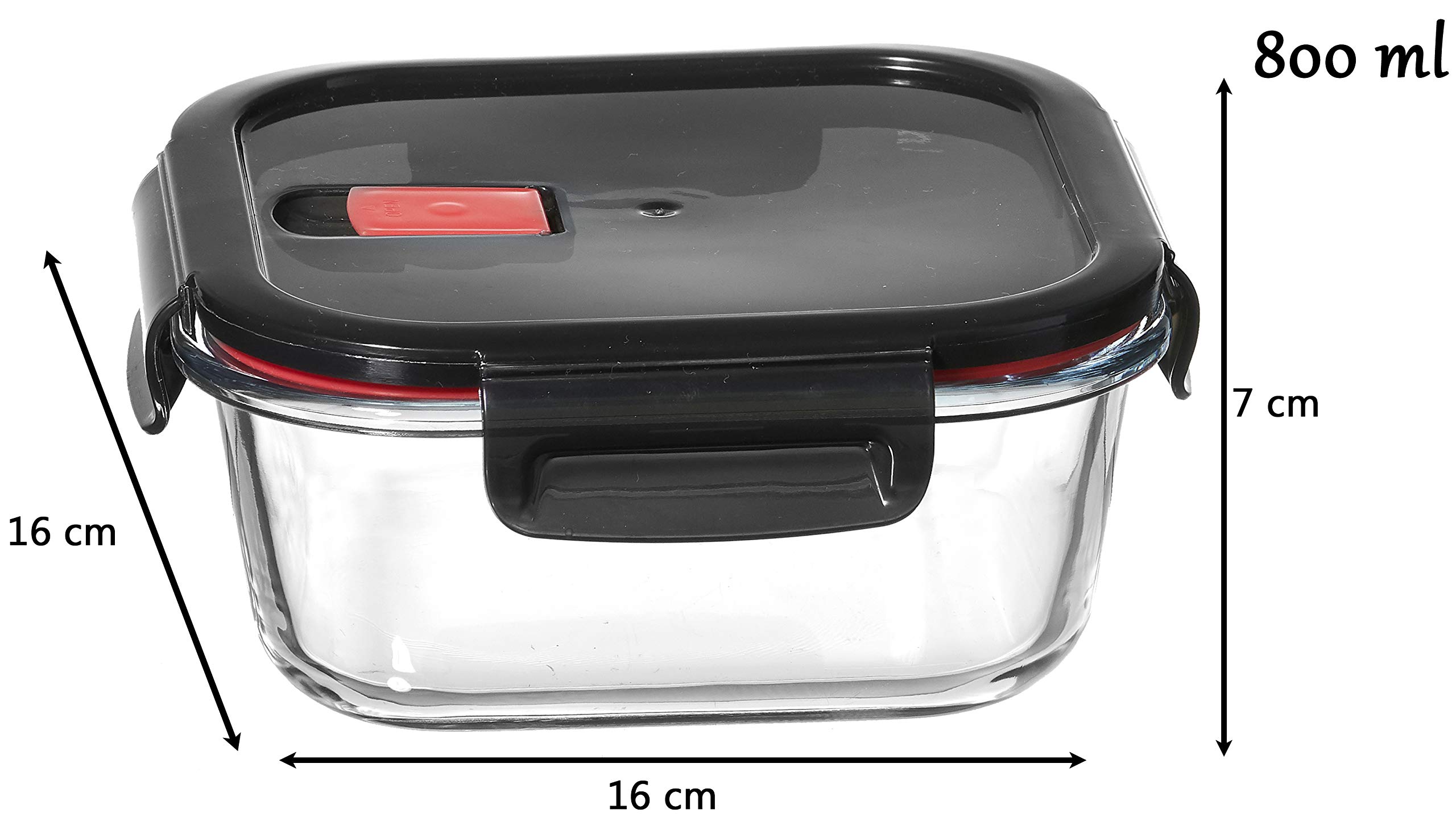 ritzenhoff-breker-cucina-vorratsdosen-set-glas-quadratisch image 4