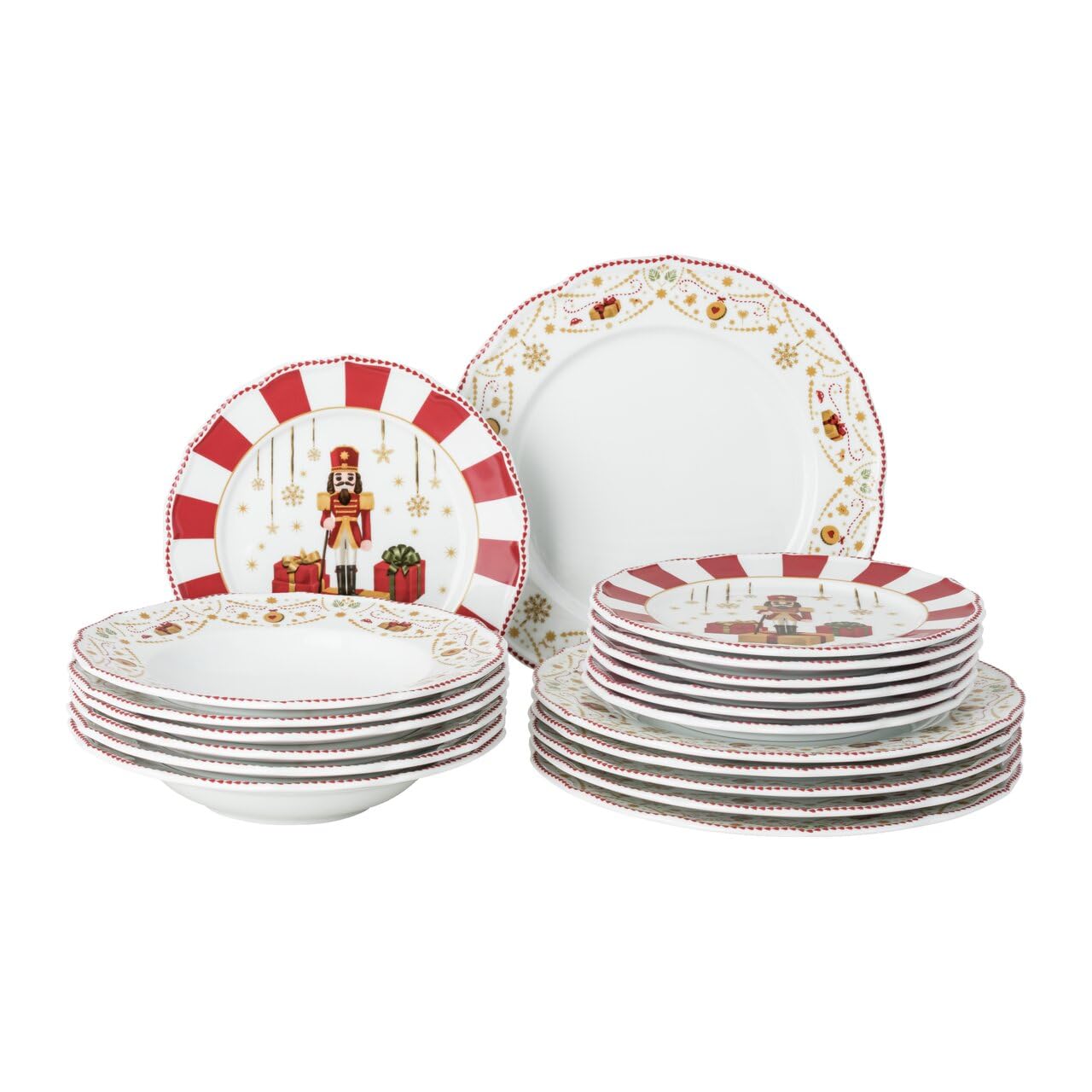 hutschenreuther-christmas-love-tellerset-18-teilig-porzellan-6-personen image 2