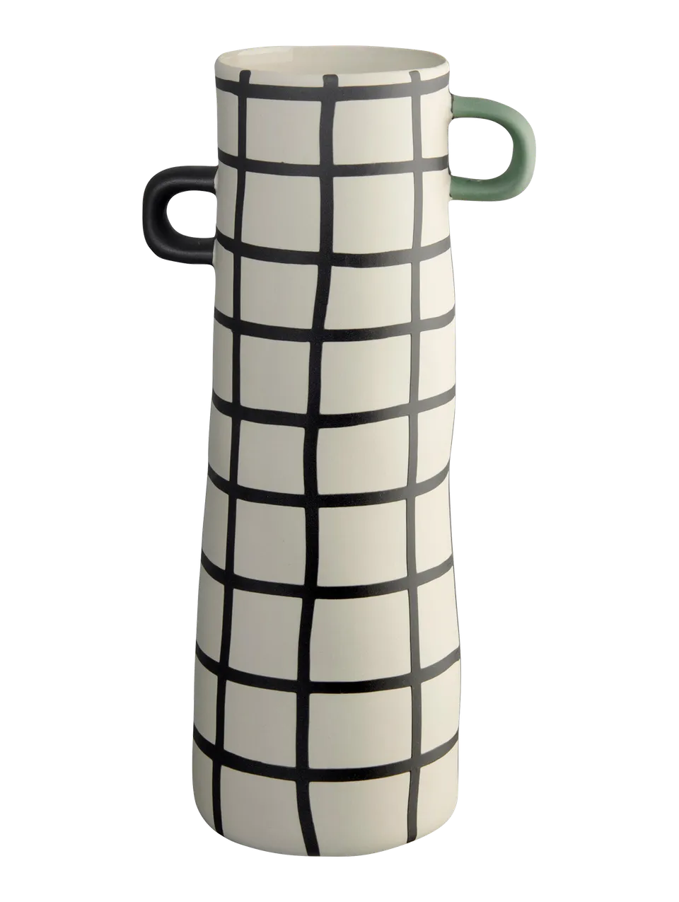 asa-selection-vase-kariert-28-cm-blumenvase-handarbeit image 1