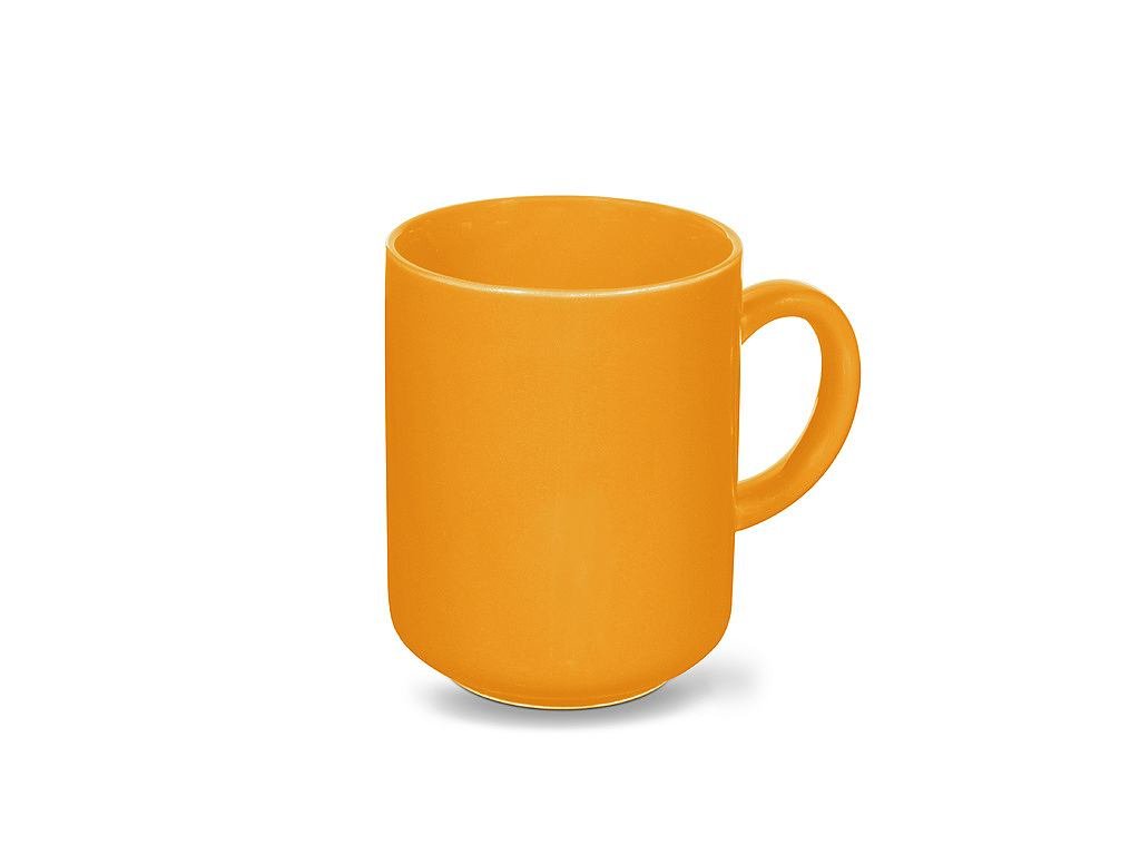 friesland-happymix-becher-0-4l-safrangelb-steingut image 1