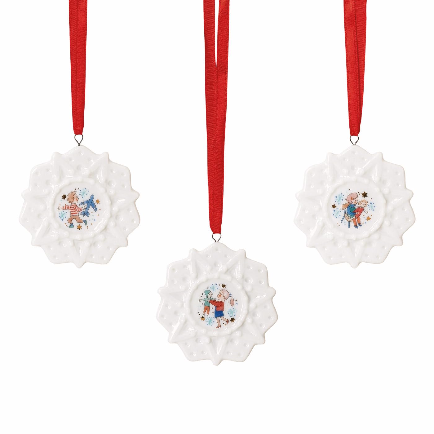 hutschenreuther-sammeledition-weihnachten-sterne-3er-anh-nger-5cm-2025 image 1