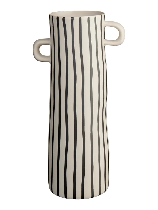asa-selection-vase-vertikal-gestreift-28-cm-handarbeit image 1