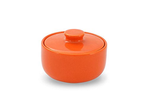 friesland-happymix-zuckerdose-0-25l-orange-steingut image 2