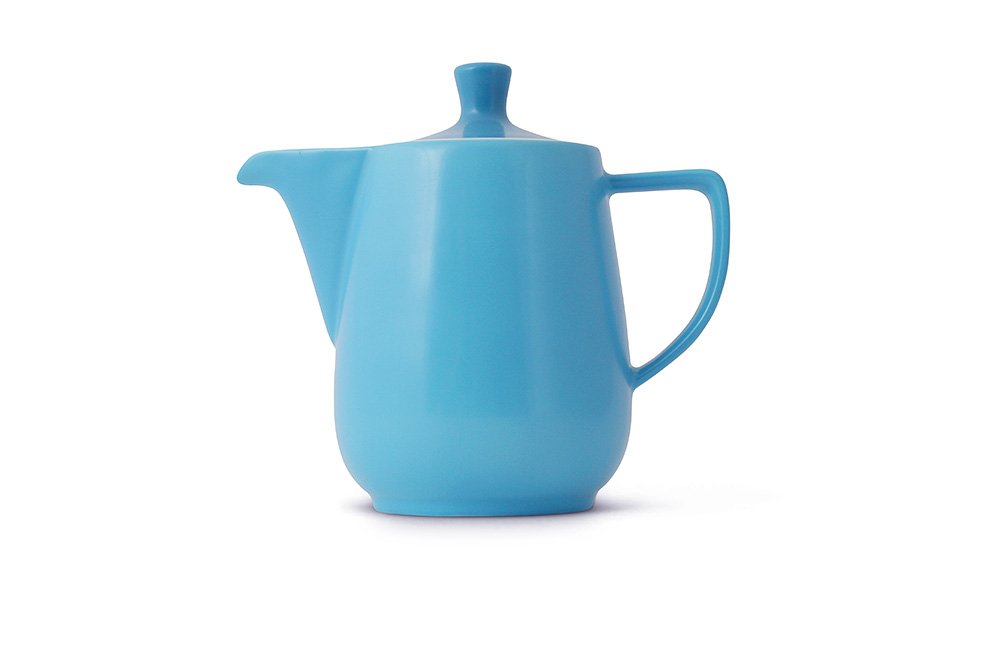 friesland-happymix-kaffeekanne-0-6l-azurblau-porzellan image 2