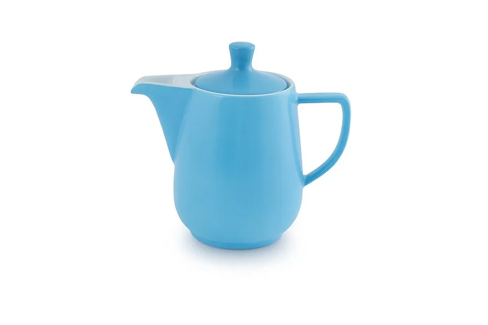 friesland-happymix-kaffeekanne-0-6l-azurblau-porzellan image 1