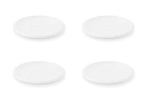 friesland-ecco-untertasse-wei-4er-set-porzellan image 1