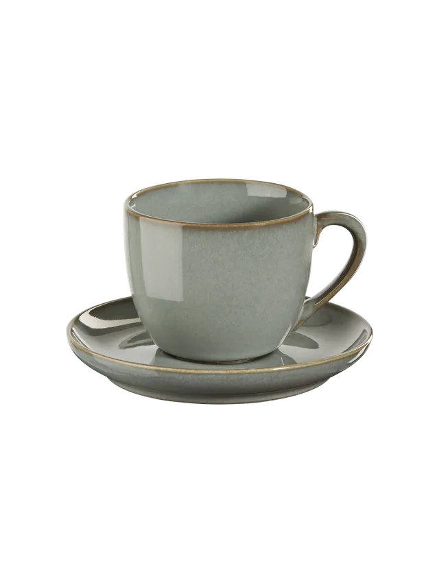 asa-selection-espressotasse-mit-teller-eucalyptus-0-09-l image 1