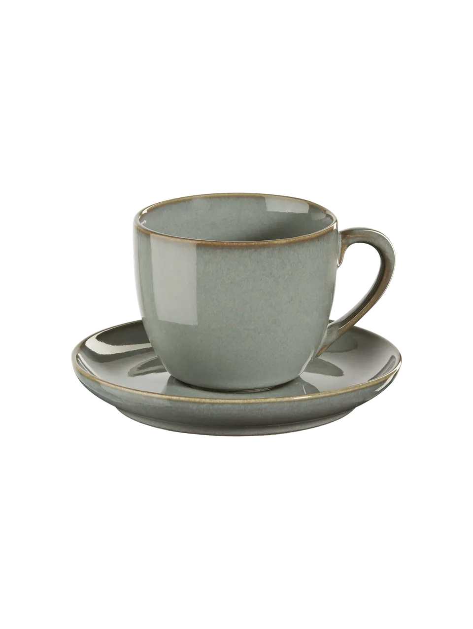 asa-selection-espressotasse-mit-teller-eucalyptus-0-09-l image 1