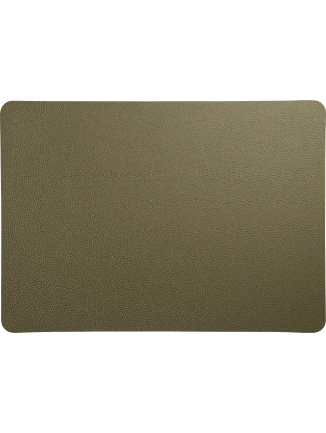 asa-selection-tischset-rough-olive-46x33-cm-kunstleder image 1