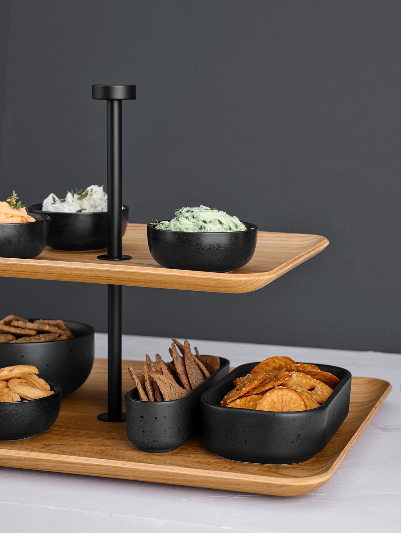 asa-selection-homeware-etagere-2-stufig-rechteckig-weidenholz image 4